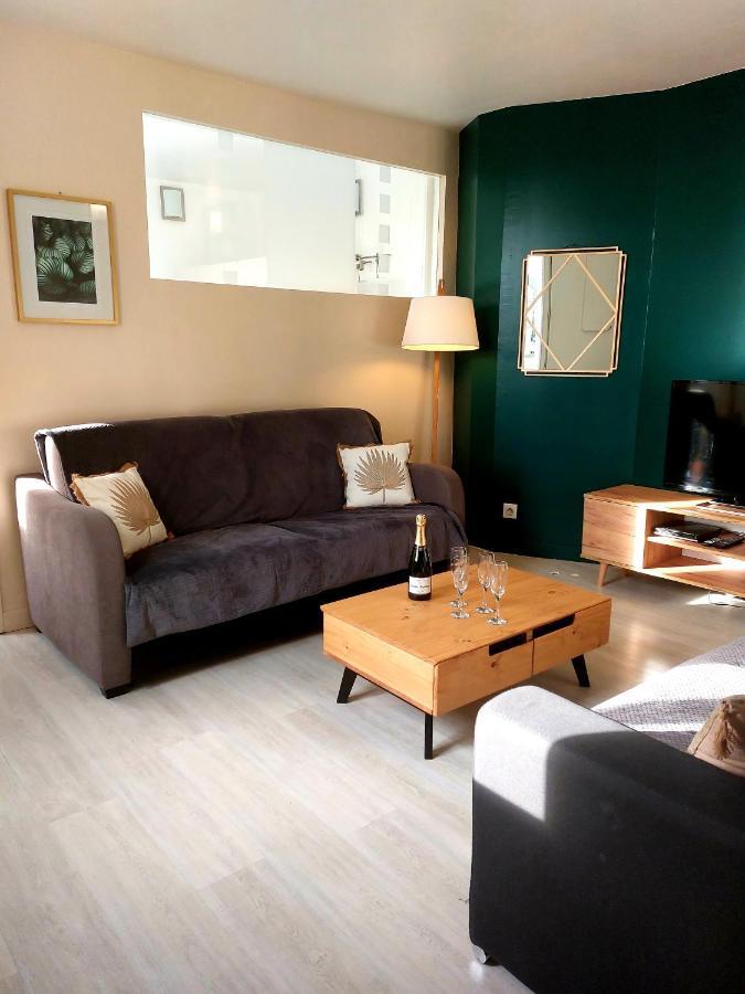Les Belles Terrasses Dieppe ,3 Appartements , Le Vegetal De 1 A 8 Personnes , Le Tropical De 1 A 6 Personnes , Le Floral Avec Terrasse De 1 A 3 Personnes , Quartier Calme Au Stationnement Gratuit A Cote De L'Avenue Verte Exteriör bild