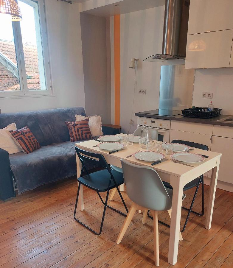 Les Belles Terrasses Dieppe ,3 Appartements , Le Vegetal De 1 A 8 Personnes , Le Tropical De 1 A 6 Personnes , Le Floral Avec Terrasse De 1 A 3 Personnes , Quartier Calme Au Stationnement Gratuit A Cote De L'Avenue Verte Exteriör bild