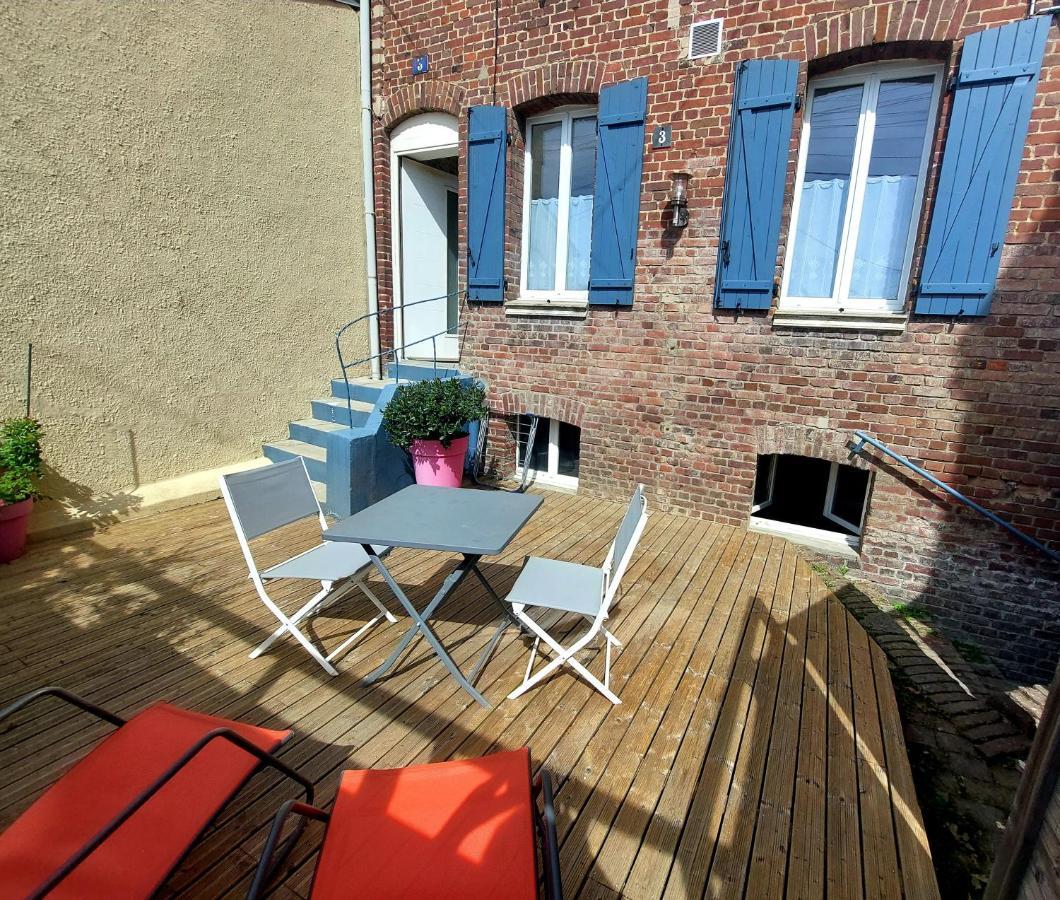 Les Belles Terrasses Dieppe ,3 Appartements , Le Vegetal De 1 A 8 Personnes , Le Tropical De 1 A 6 Personnes , Le Floral Avec Terrasse De 1 A 3 Personnes , Quartier Calme Au Stationnement Gratuit A Cote De L'Avenue Verte Exteriör bild